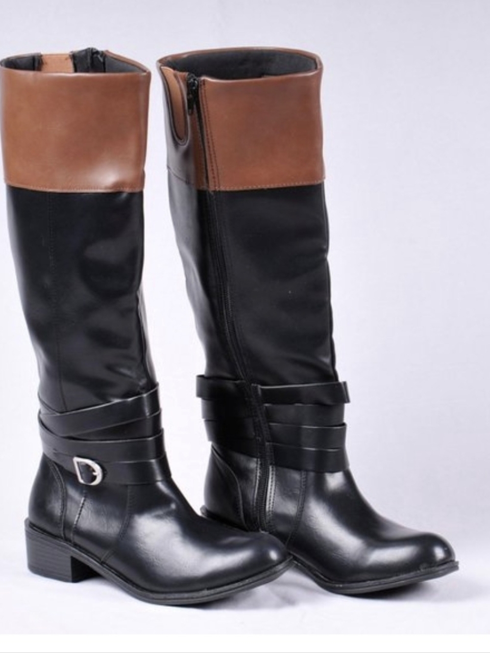 St.Johns BAY Black Congnac Brown Douglas